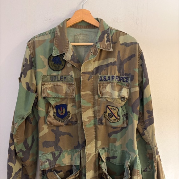 vintage us air Forde BDU utility shirt - Picture 1 of 7